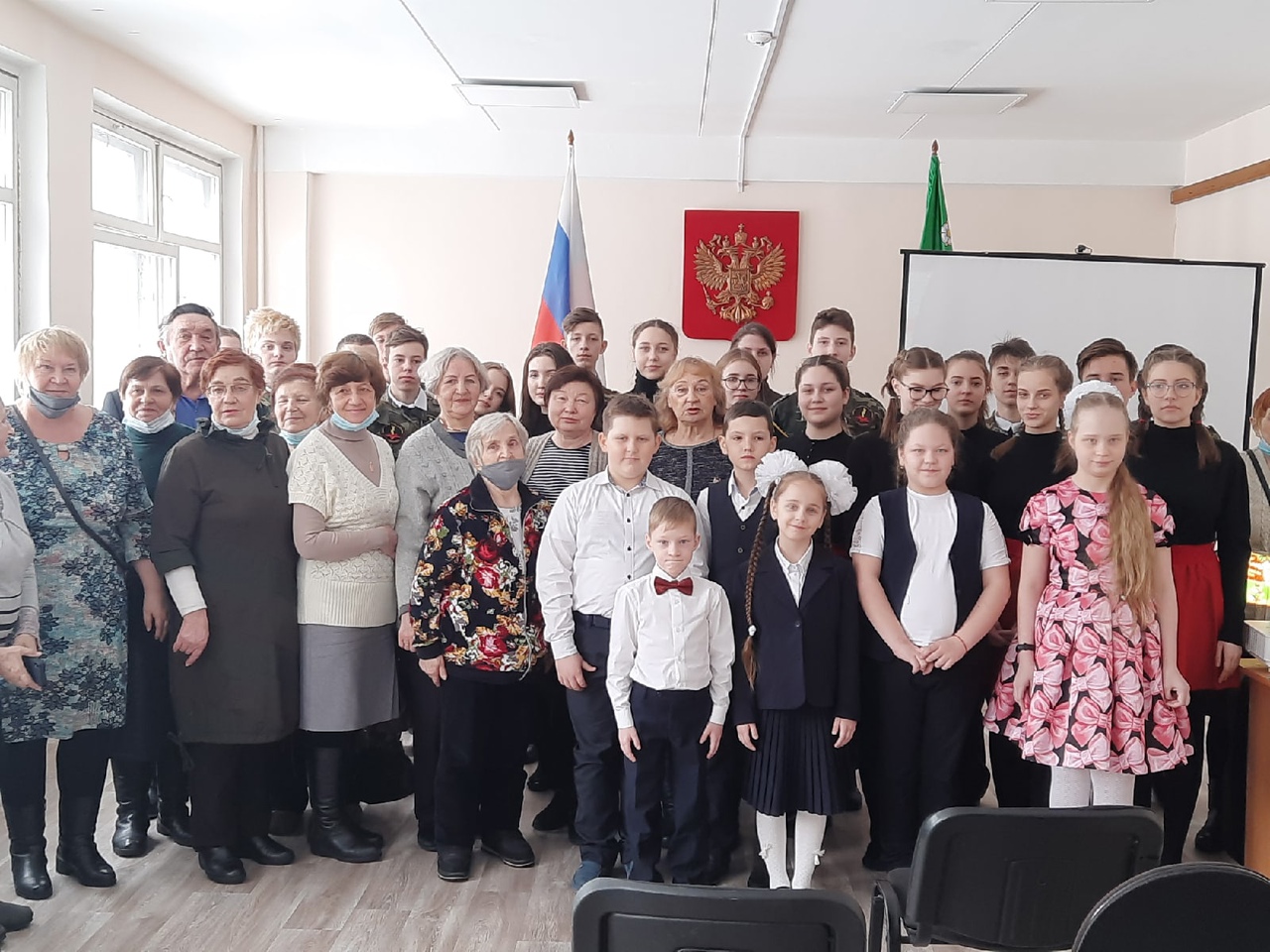 Концерт для ветеранов Новоильинского района
